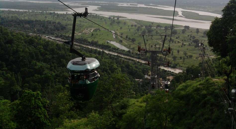 Cable car at haridwar (ropeway to manasa devi) Mansa Devi Temple
